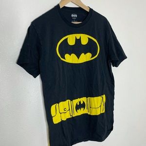 EUC Batman T-shirt With Yellow Cape- Medium